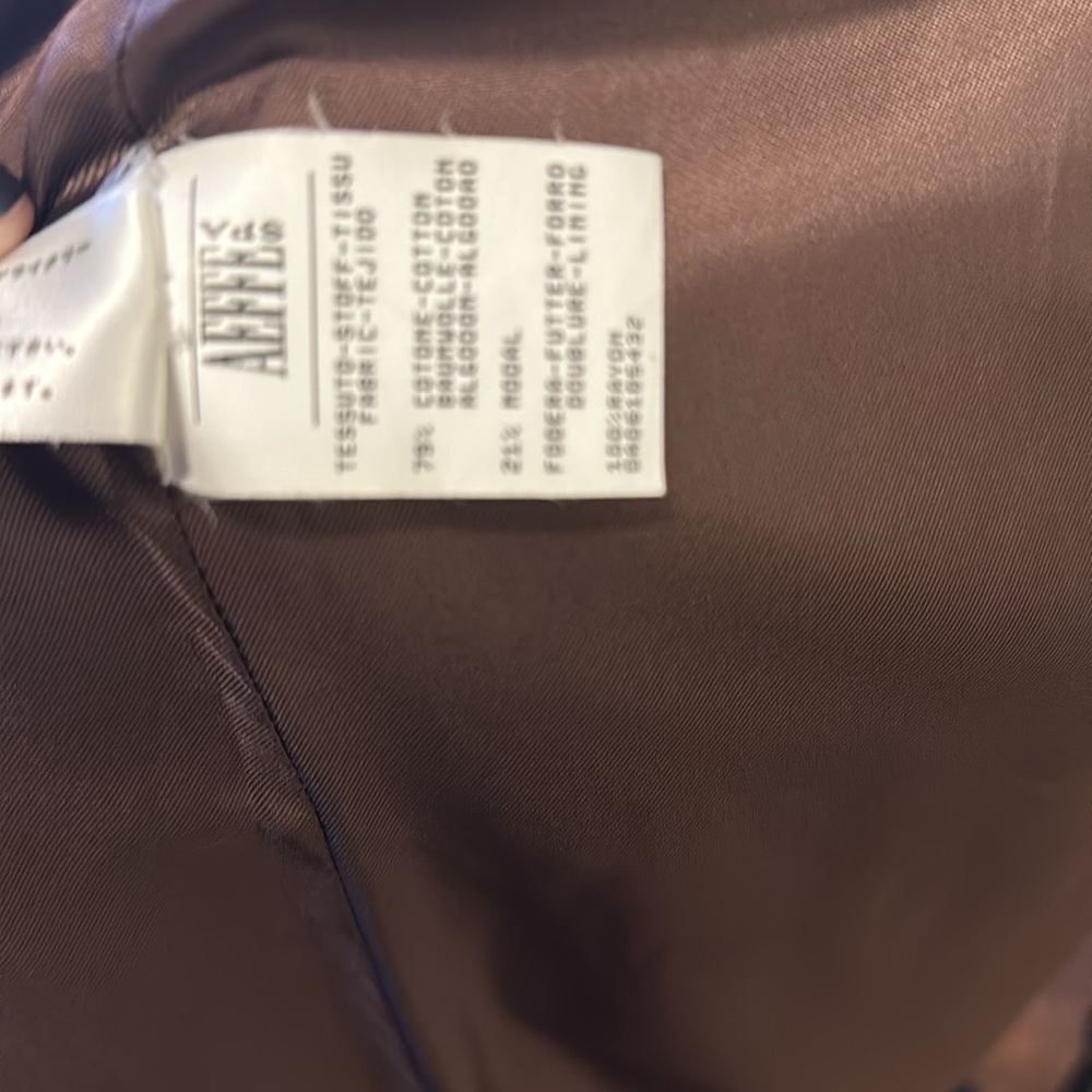 Moschino Couture Brown Patchwork Harlequin Velvet Coat - Picture 9 of 16